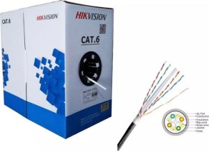 Hikvision CABLU UTP HIKVISION CAT. 6 305M ALB (DS-1LN6-UE-W) 2