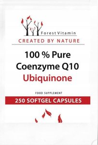 FOREST Vitamin FOREST VITAMIN 100% Pure Coenzyme Q10 Ubiquinone 250caps 1