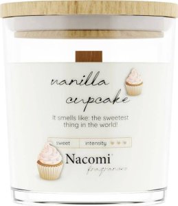 Nacomi Świeca sojowa Vanilla Cupcake 140g 1