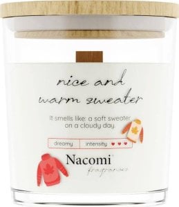 Nacomi Świeca sojowa Nice and Warm Sweater 140g 1