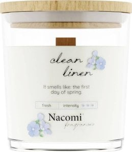 Nacomi Świeca sojowa Clean Linen 140g 1