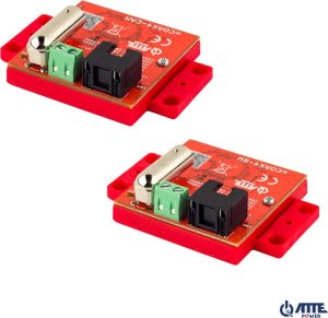 Atte Zestaw aktywnych konwerterów do transmisji Ethernet oraz PoE ATTE xCOAX4-SET 3
