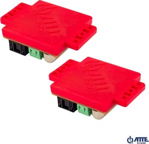 Atte Zestaw aktywnych konwerterów do transmisji Ethernet oraz PoE ATTE xCOAX4-SET 4