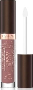 XXXX__Eveline Cosmetics (Eveline) Eveline Choco Glamour pomadka w płynie z efektem glossy lips 03 4.5ml 1