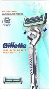 Gillette Skinguard Sensitive maszynka do golenia + wymienne ostrza 1