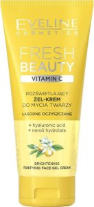 Eveline Fresh Beauty Rozświetlający żel-krem do mycia twarzy z witaminą C 150ml 1