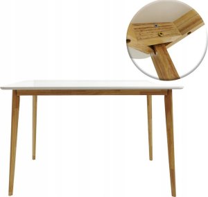 kontrast Stół skandynawski kuchnia salon jadalnia EMMA 120x80x75 biały 4