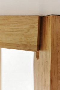 kontrast Stół skandynawski kuchnia salon jadalnia EMMA 120x80x75 biały 6