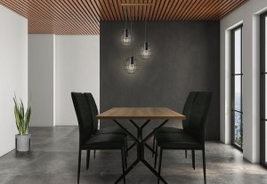 kontrast Stół prostokątny kuchnia jadania ELIO 140x80x75 dąb wersal 11