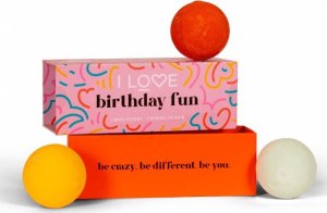 I love I Love Birthday Fun zestaw kul do kąpieli 3x150g 1