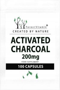 FOREST Vitamin FOREST VITAMIN Activated Charcoal 200mg 100caps 1