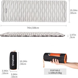 King Camp Dmuchany Materac KING CAMP Ultra Light 650 2