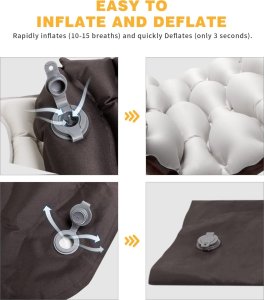 King Camp Dmuchany Materac KING CAMP Ultra Light 650 4