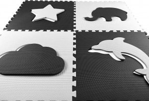 Milly Mally Mata piankowa puzzle Jolly 2x2 - Grey 4