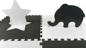 Milly Mally Mata piankowa puzzle Jolly 2x2 - Grey 5
