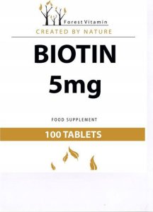 FOREST Vitamin FOREST VITAMIN Biotin 5mg 100tabs 1
