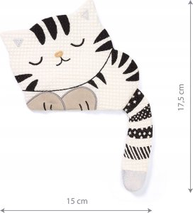 BabyOno 1535 PRZYTULANKA SZELEŚCIK KITTY BLINK & SHINE 4