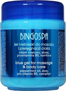 BingoSpa BingoSpa Żel niebieski do masażu i pielęgnacji ciała 500g 1