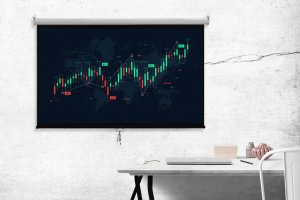 Ekran do projektora Spacetronik Ekran projekcyjny zwijany ręcznie 100" 16:9 12