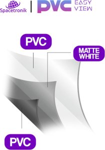 Ekran do projektora Spacetronik Ekran projekcyjny zwijany ręcznie 100" 16:9 8