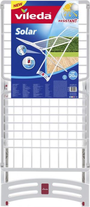 Suszarka na pranie Vileda Suszarka na pranie VILEDA Solar 157217 (wewnętrzna; stojąca; kolor biały) 2