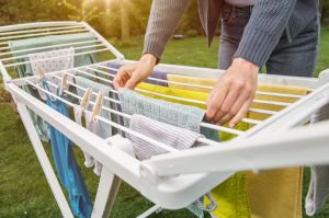 Suszarka na pranie Vileda Suszarka na pranie VILEDA Solar 157217 (wewnętrzna; stojąca; kolor biały) 5