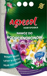 Agrecol Nawóz do różaneczników, azalii, hortensji, rododendronów 3kg 1