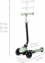 Hulajnoga Qplay Qplay Hulajnoga Sema Pro 3w1 Green 11