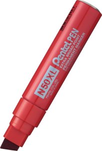 Pentel Marker permanentny Pentel Pen N50XL czerwony, CZERWONY 1