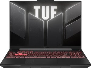 Laptop Asus Nešiojamas kompiuteris|ASUS|TUF|Gaming A16|FA607PV-QT006W|CPU Ryzen 9|7845HX|3000 MHz|16"|2560x1600|RAM 16GB|DDR5|5200 MHz|SSD 1TB|GeForce RTX 4060|8GB|ENG|Windows 11 Home|Pilkas|2.2kg|90NR0IX4-M00080 1