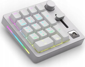 Klawiatura Triton Glorious GMMK Wireless Numpad - Fox Switches, grey/white 2