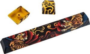 Traitors Tiger Sketch Limited Keycaps (TRDTIS109UK) 4