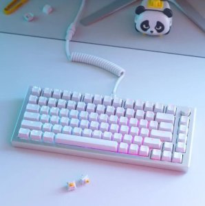 Triton Glorious GMMK ABS Doubleshot V2 USA Base Kit - White 4