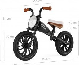 Qplay Rowerek Biegowy Feduro Black 10