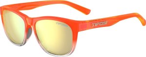 TIFOSI Okulary TIFOSI SWANK orange rush (1 szkło Smoke Yellow xx % transmisja światła) (NEW 2024) 1