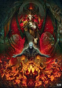 Good Loot Good Loot Puzzle: Diablo IV - Lilith Composition (1000 elementów) 4