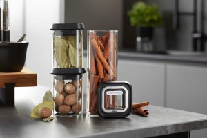 Gefu Zestaw 4 szklanych pojemników GEFU PANTRY G-12806 4