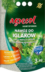 Agrecol Nawóz do zasilania roślin iglastych 3kg Do iglaków 1