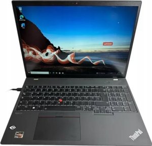 Laptop Lenovo Lenovo ThinkPad T16 Ryzen™ 5 PRO 6650U 256GB SSD 16GB 16" WUXGA (1920x1200) IPS WIN11 Pro THUNDER BLACK Backlit Keyboard FP Reader. 3 Year Manufacturer Warranty 1