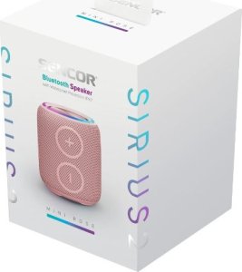Głośnik Sencor SIRIUS 2 MINI ROSE
  16W 6
