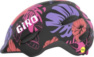 Giro Kask dziecięcy juniorski GIRO SCAMP MIPS Rozmiar kasku: S(49-53 cm), Wybierz kolor: Matte Black Floral 1