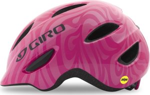 Giro Kask dziecięcy juniorski GIRO SCAMP MIPS Rozmiar kasku: XS(45-49 cm), Wybierz kolor: Matte Black Floral 4