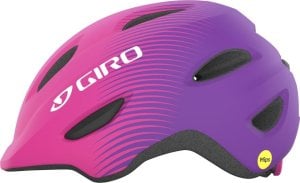 Giro Kask dziecięcy juniorski GIRO SCAMP MIPS Rozmiar kasku: XS(45-49 cm), Wybierz kolor: Matte Pink Purple Fade 1