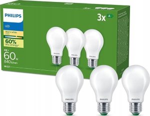 Signify Philips Classic LED-A-Label Lampe 60W E27 matt warmws 3er Pack 1