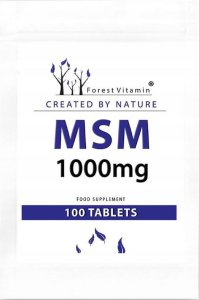 FOREST Vitamin FOREST VITAMIN MSM 1000mg 100tabs 1