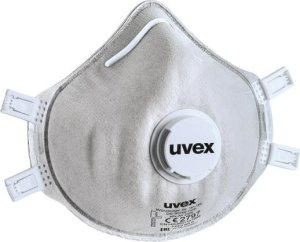 Uvex Respiratorius Uvex Silv-Air Classic 2310 FFP3, puodelio tipo su vožtuvu, baltas, 3 vnt mažmeninėje pakuotėje 3