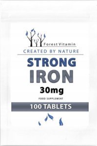 FOREST Vitamin FOREST VITAMIN Strong Iron 30mg 100tabs 1