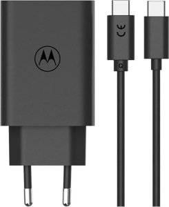Ładowarka Motorola Motorola Charger TurboPower 30W USB-C w/ 1m C-C cable, Black 3