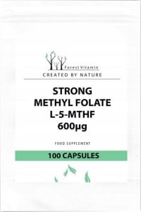 FOREST Vitamin FOREST VITAMIN Strong Methyl Folate L-5 MTHF 600ug 100caps 1