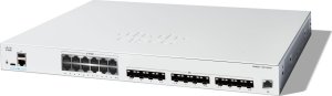 Switch Cisco Cisco Catalyst 1300-24XTS - Switch - L3 - Smart - 12 x 10 Gigabit Ethernet + 12 x 10 Gigabit SFP+ - an Rack montierbar 2